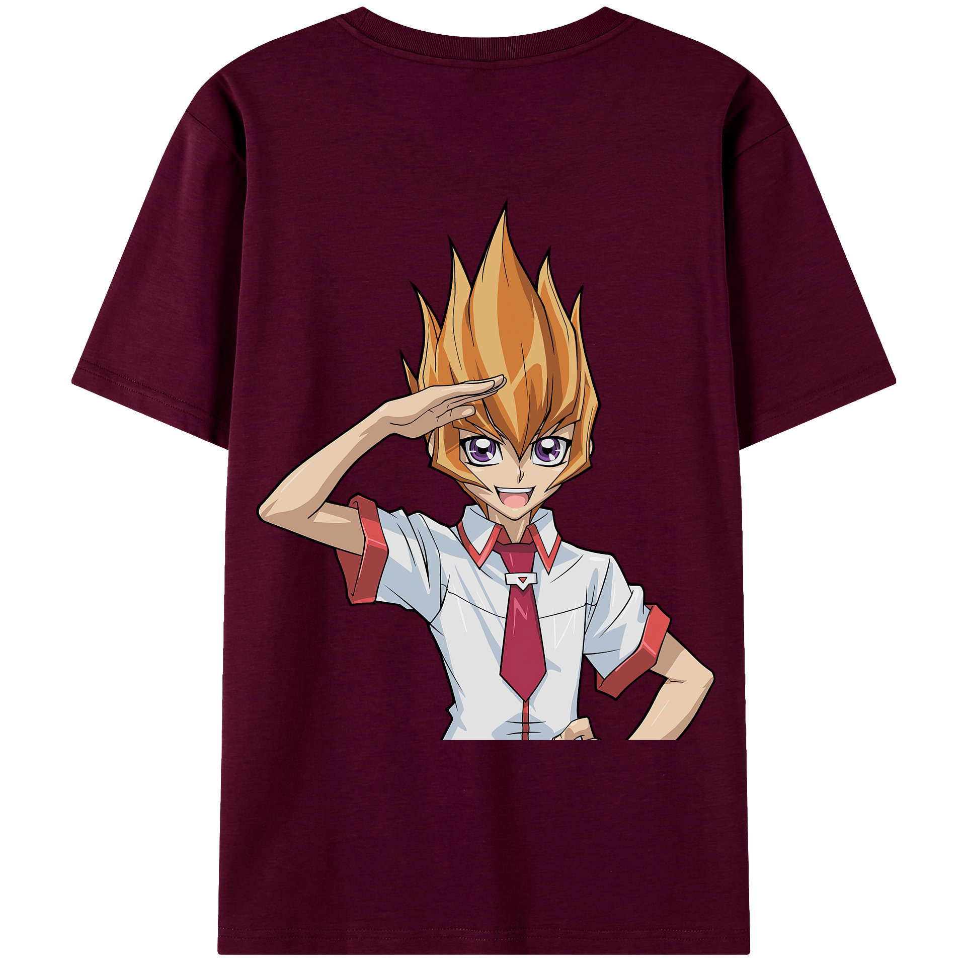 （画像用） 遊☆戯☆王 Yu-Gi-Oh! レディース半袖Tシャツ(バックプリント)